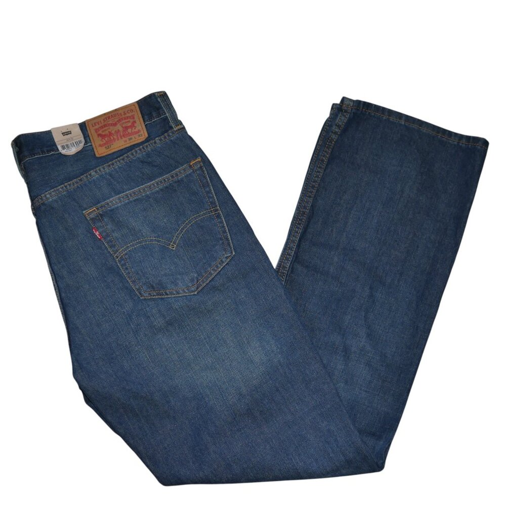 Levis 527 Bootcut Jeans Men's Size 36x32 Dark Wash Denim NWT